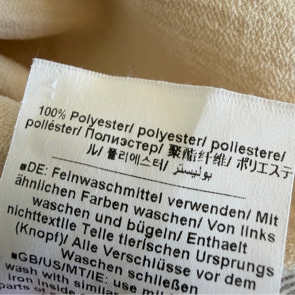 CLOSED Beige Tunic Dress Japanese Woven Dress XS - Picture 7 of 8